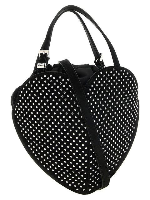 Rotate Birger Christensen Crystal The Heart Handbag