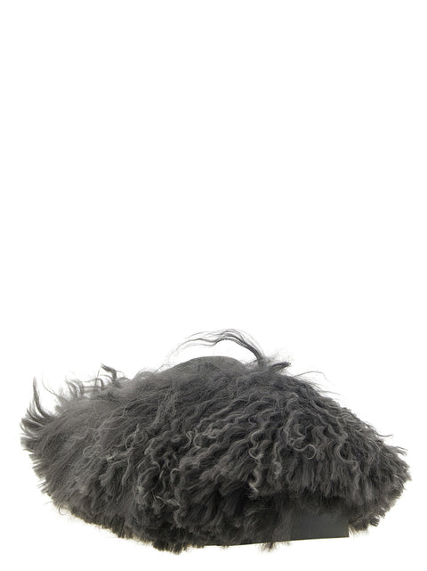 UGG Grey Tazz Fluff Momma Sabots