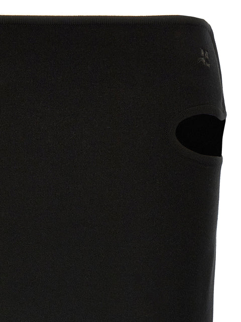 Courreges Loop Milano Skirt