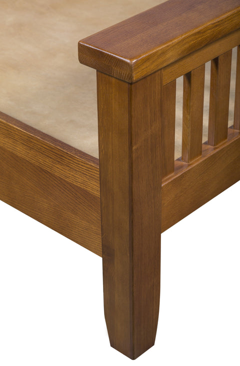 Pre-Order Mission Oak Slat Bed - Michael's Cherry