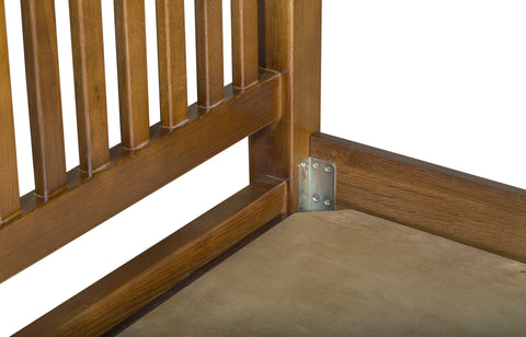 Pre-Order Mission Oak Slat Bed - Michael's Cherry