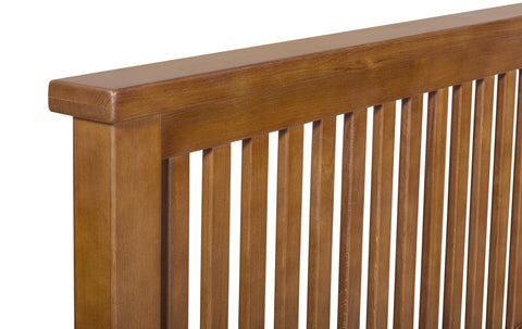 Pre-Order Mission Oak Slat Bed - Michael's Cherry
