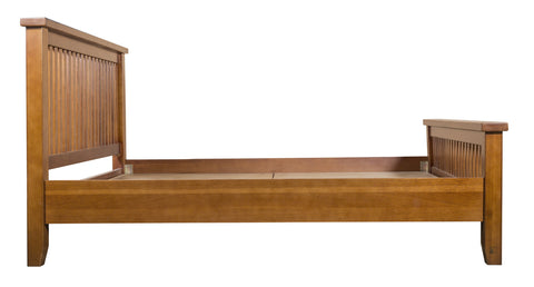 Pre-Order Mission Oak Slat Bed - Michael's Cherry