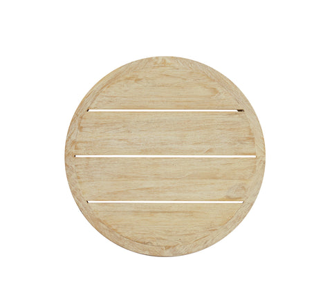 Eclipse Outdoor Solid Teak Wood Natural Look End Table