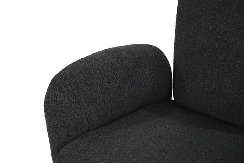 Atlas Modern Fabric Swivel Arm Chair