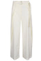 Erika Cavallini Semi-Couture Wool twill Amelia trousers