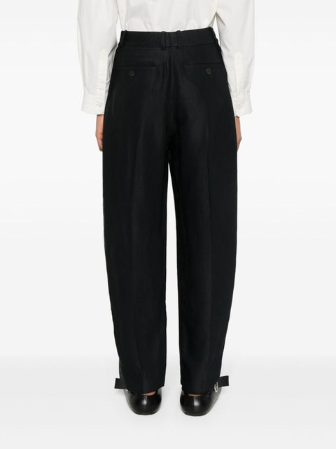 Studio Nicholson Pre Wool wide leg trousers