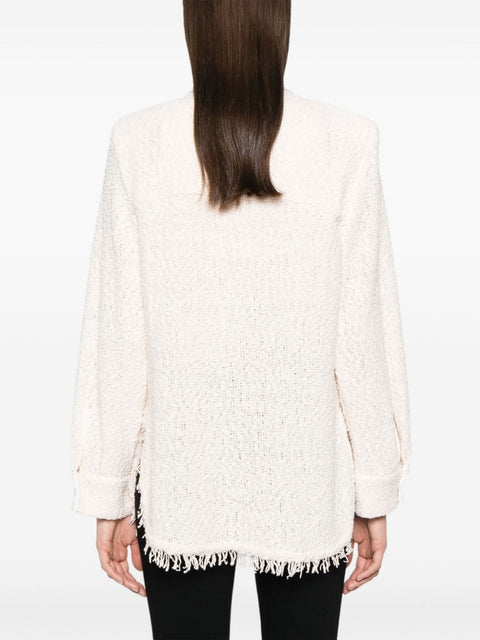 Iro Solaria tweed shirt