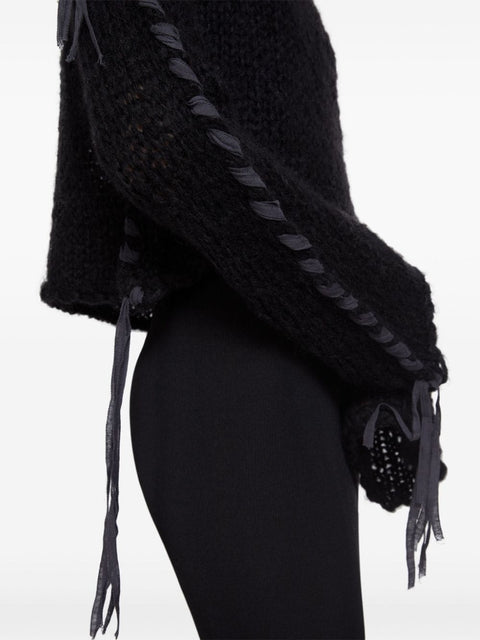 Acne Studios Conscious Criteria page Wool blend crewneck sweater
