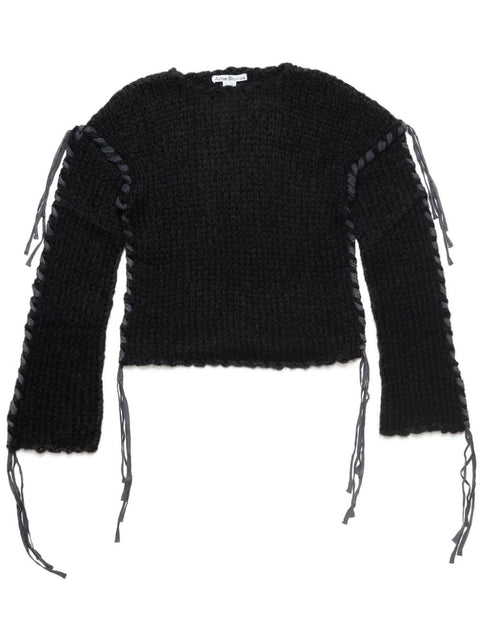 Acne Studios Conscious Criteria page Wool blend crewneck sweater