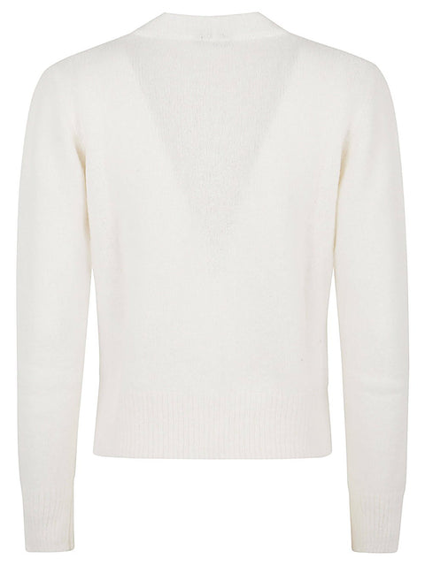 Base Wool v-necked cardigan