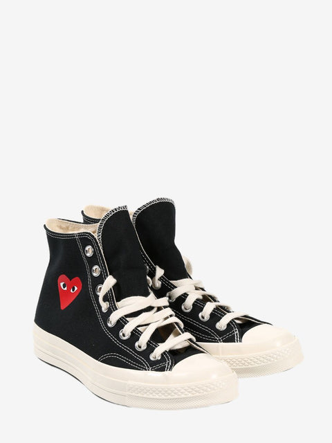 Comme Des Garcons Play Single Heart Chuck 70 sneakers