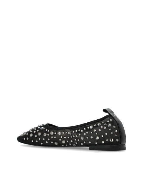 Tory Burch crystal embellished ballerina shoes