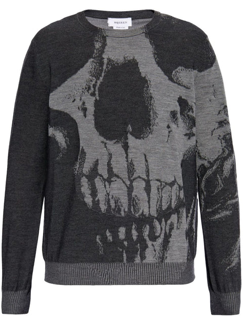 Alexander McQueen Skull sweater