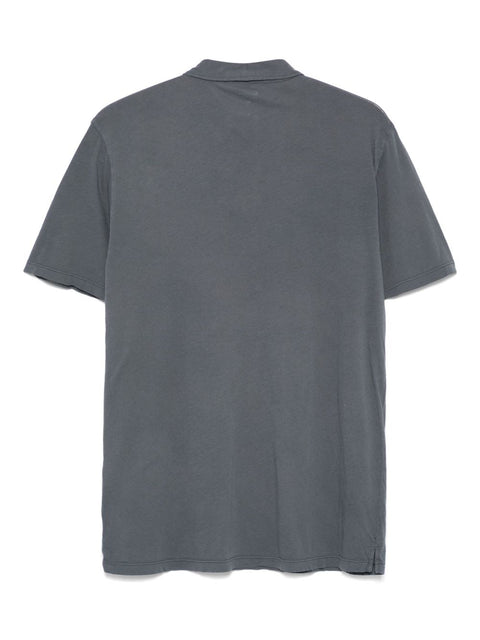 Hartford Light polo in Steel blue