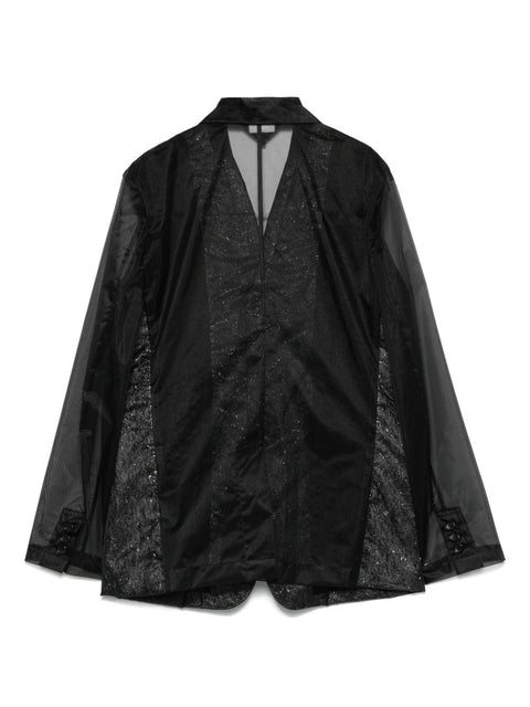 Comme Des Garcons Chiffon blazer