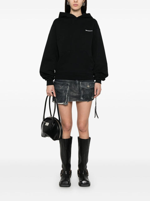 Disney X Coperni Maleficent cotton hoodie