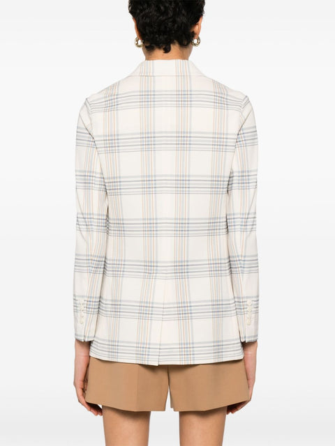 Circolo 1901 American rear vent Cotton double-breasted jacket