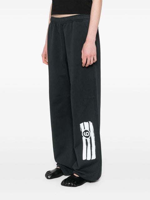 MM6 Maison Margiela Logo cotton sweatpants