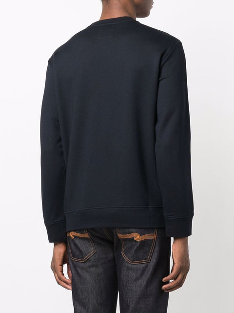 Emporio Armani Cotton Blend Crewneck Sweatshirt