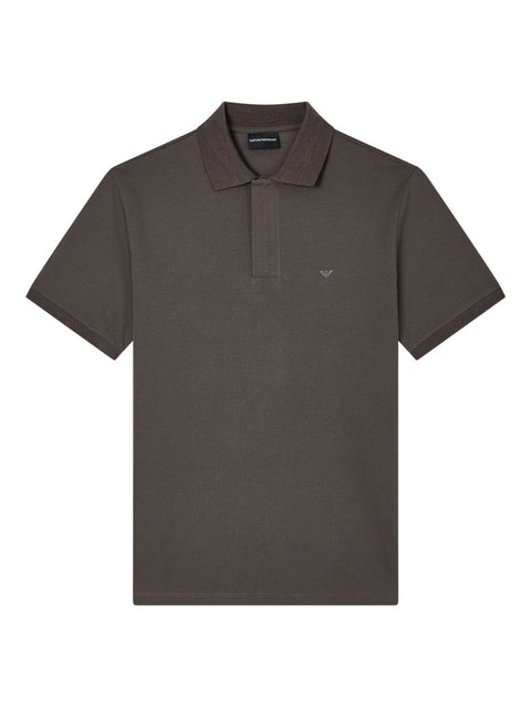 Emporio Armani Logo Cotton Polo Shirt
