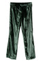 F.R.S . Velvet high-waisted trousers