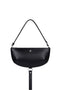 Courreges Pre half-moon leather shoulder bag