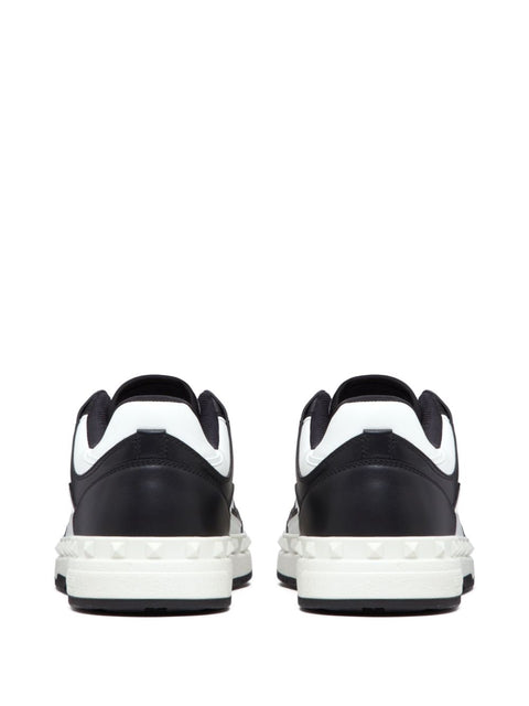 Valentino Garavani Low Top Freedots Sneaker In Calfskin