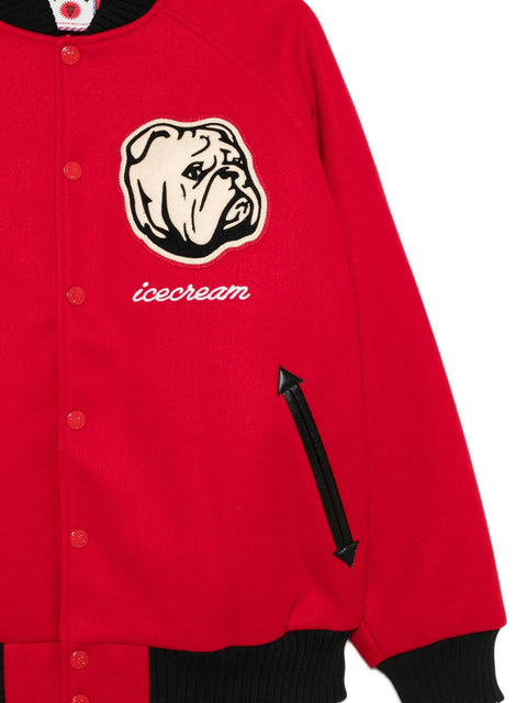 Icecream Embroidered bomber jacket