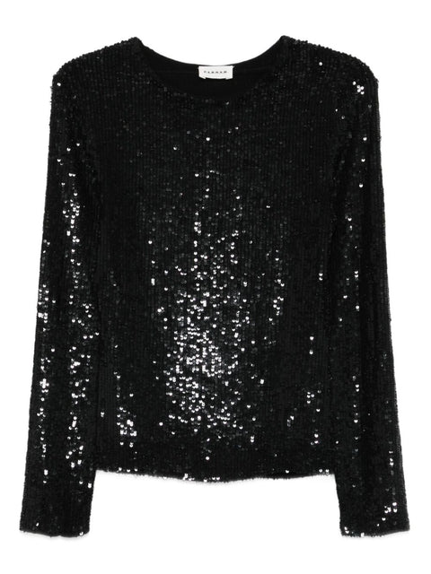 P.A.R.O.S.H. Sequined top