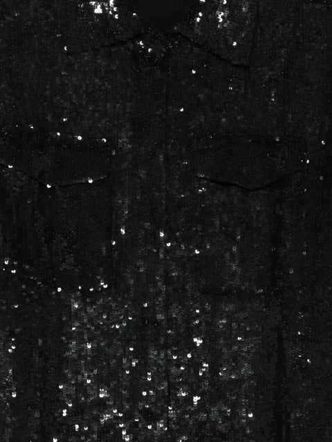 P.A.R.O.S.H. Sequined shirt