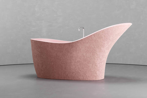 Slipper Freestanding Concrete Bathtub – Bespoke Collection