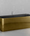 Rectangular Freestanding Concrete Soaking Tub