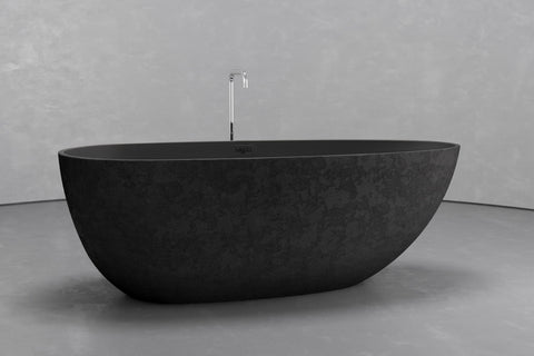 Egg-Shaped Freestanding Concrete Bathtub – Bespoke Collection