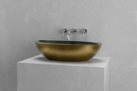 Oval Concrete Vessel Sink – Bespoke Collection