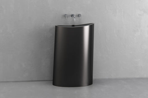 Oval Concrete Pedestal Sink – Bespoke Collection