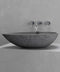 Egg-Shaped Concrete Vessel Sink