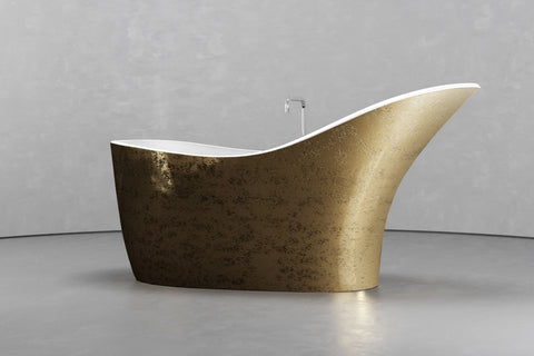 Slipper Freestanding Concrete Bathtub – Bespoke Collection