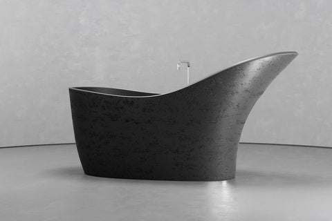 Slipper Freestanding Concrete Bathtub – Bespoke Collection