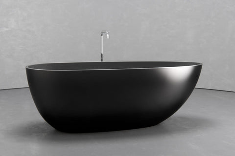Egg-Shaped Freestanding Concrete Bathtub – Bespoke Collection