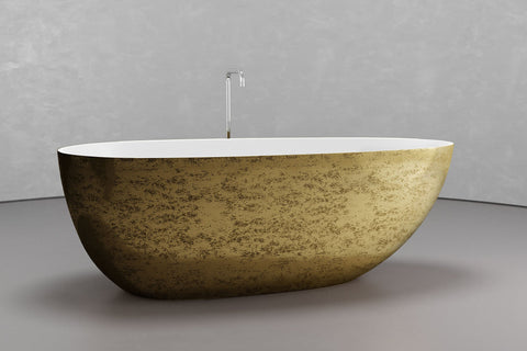 Egg-Shaped Freestanding Concrete Bathtub – Bespoke Collection
