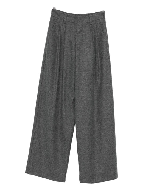 Susanne Bommer Cotton blend trousers