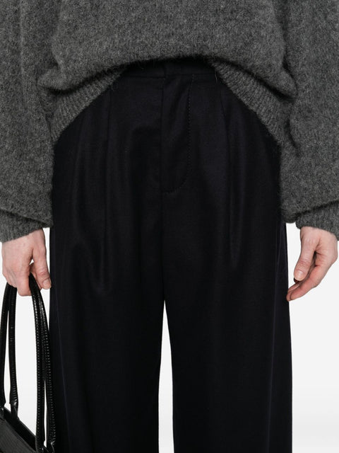 Susanne Bommer Silk blend trousers