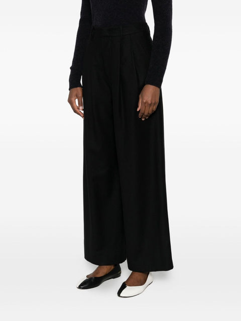 Susanne Bommer Cotton blend trousers