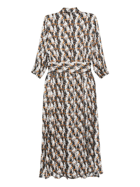 Alessandro Enriquez Printed Shirtdress