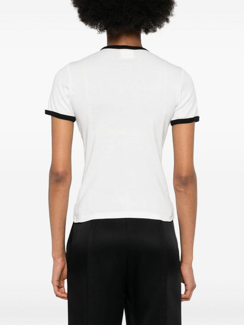Courreges Pre Logo cotton t-shirt