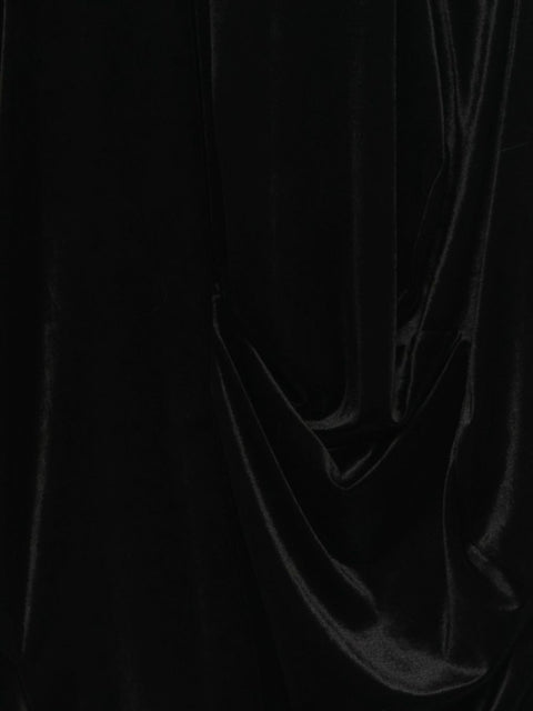 Comme Des Garcons Comme Des GarÃ§ons Draped Sleeveless Top
