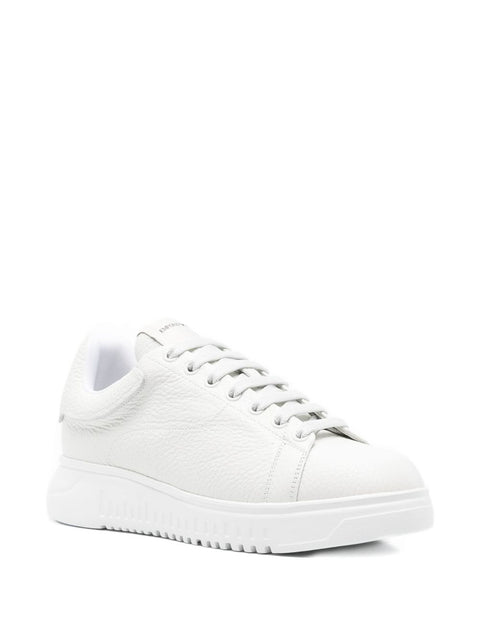 Emporio Armani Leather Sneakers
