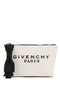 Givenchy Pouch In Canvas With Bow