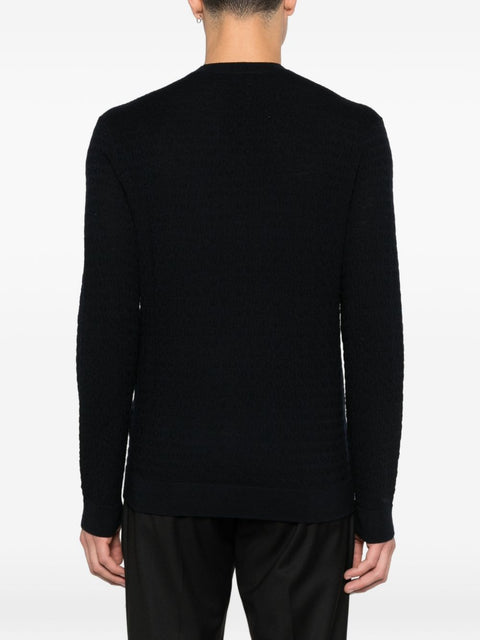 Emporio Armani Wool crewneck sweater